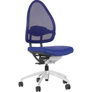 Topstar Design-Bürodrehstuhl, mit Netzrücken, Rückenlehne 550 mm, royalblau