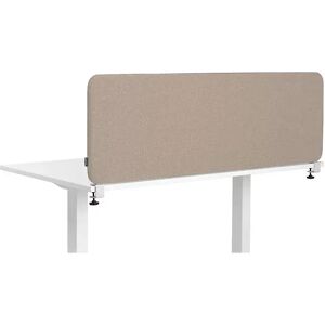 kaiserkraft Akustik-Tischtrennwand Softline Salsa, HxB 450 x 1600 mm, Textil, beige