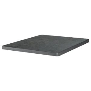 PULSIVA Tischplatte Sevelit quadratisch; 80x80 cm (LxB); anthrazit; quadratisch