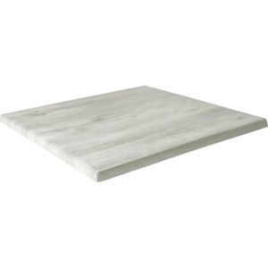 Topalit Tischplatte Topalit quadratisch; 60x60 cm (LxB); vintage weiss; quadratisch