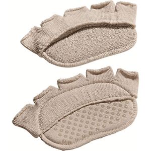 Zehensocken mit Ballenkissen, 1 Paarbraun-beige;