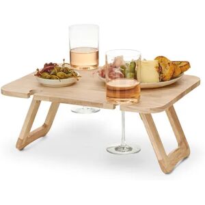 Picknick-Tisch - Tchibo - Braun Holz Holz  unisex