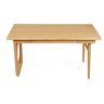 Woodman Schreibtisch »Bau«, besonderes Design, Breite 140 cm eiche + eiche + eiche Größe