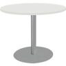 Schäfer Shop Select Tisch mit Tellerfuss, ø 1000 x H 717 mm, weiss