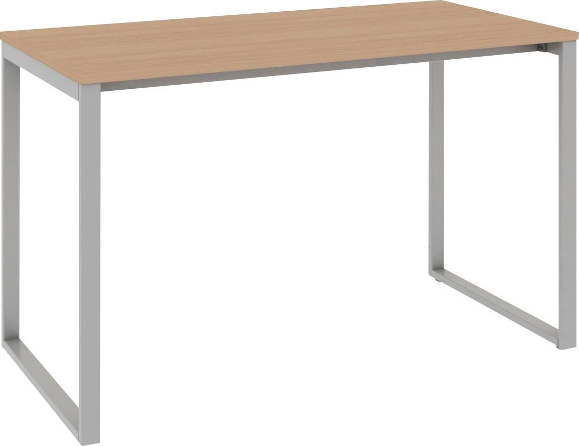 Levira Home Schreibtisch »Fulda«, Breite 110 cm weiss