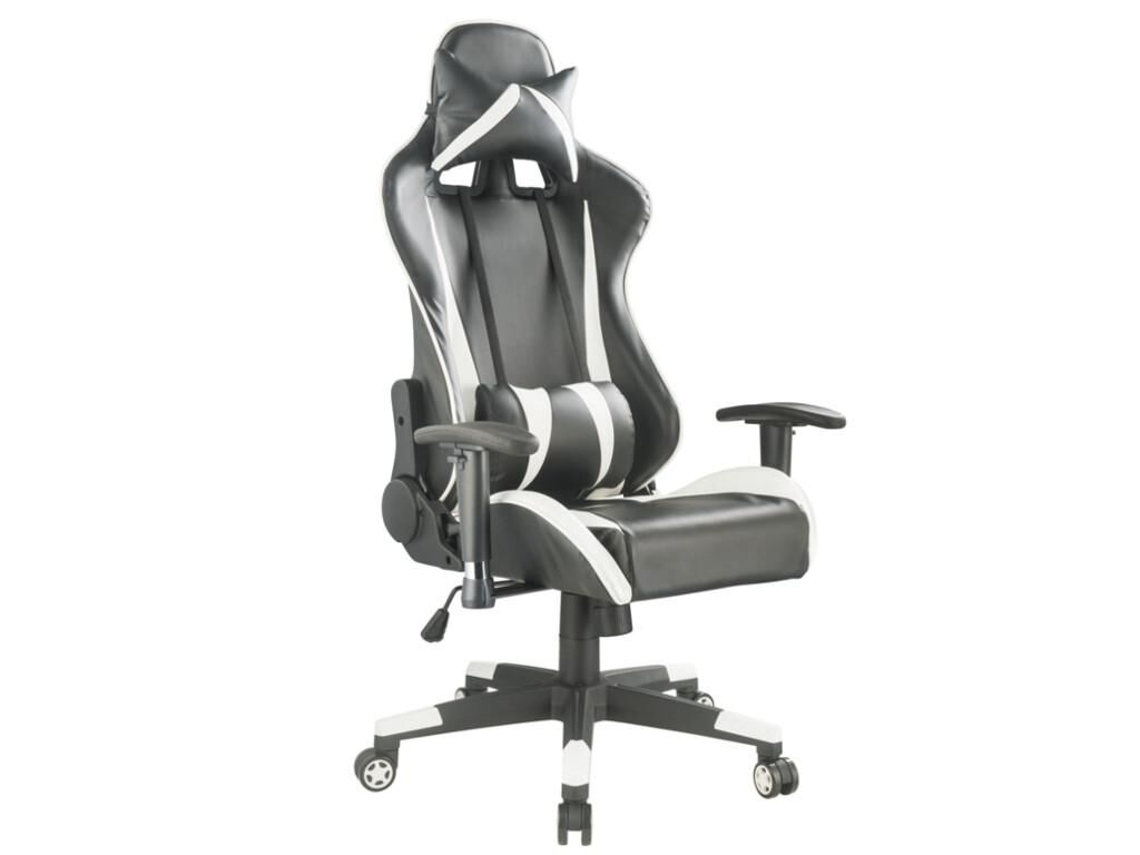 Vente-unique.ch Bürostuhl Gaming Stuhl ULTIMATE - Verstellbare Rückenlehne