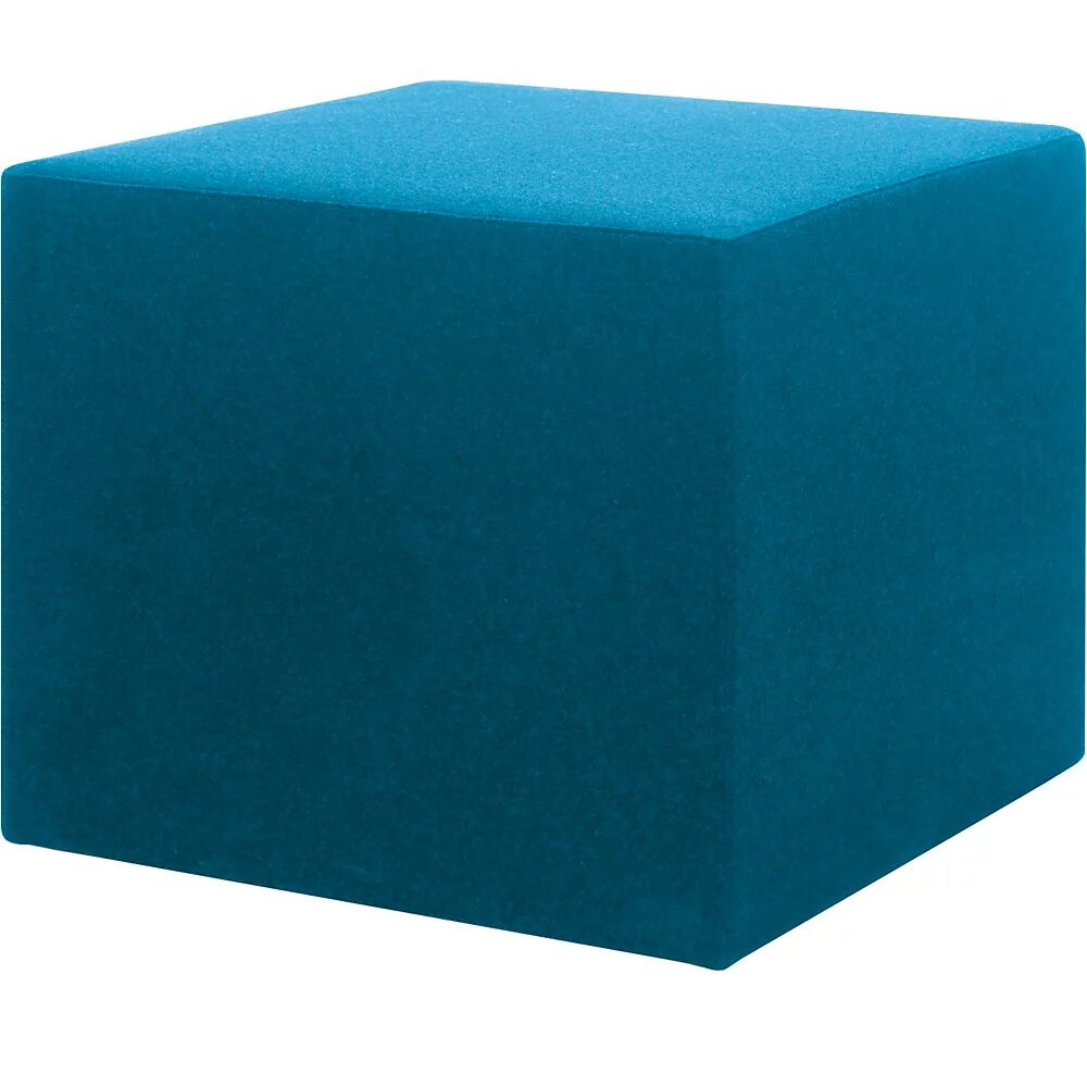 Sitzhocker VANCOUVER quadratisch hellblau