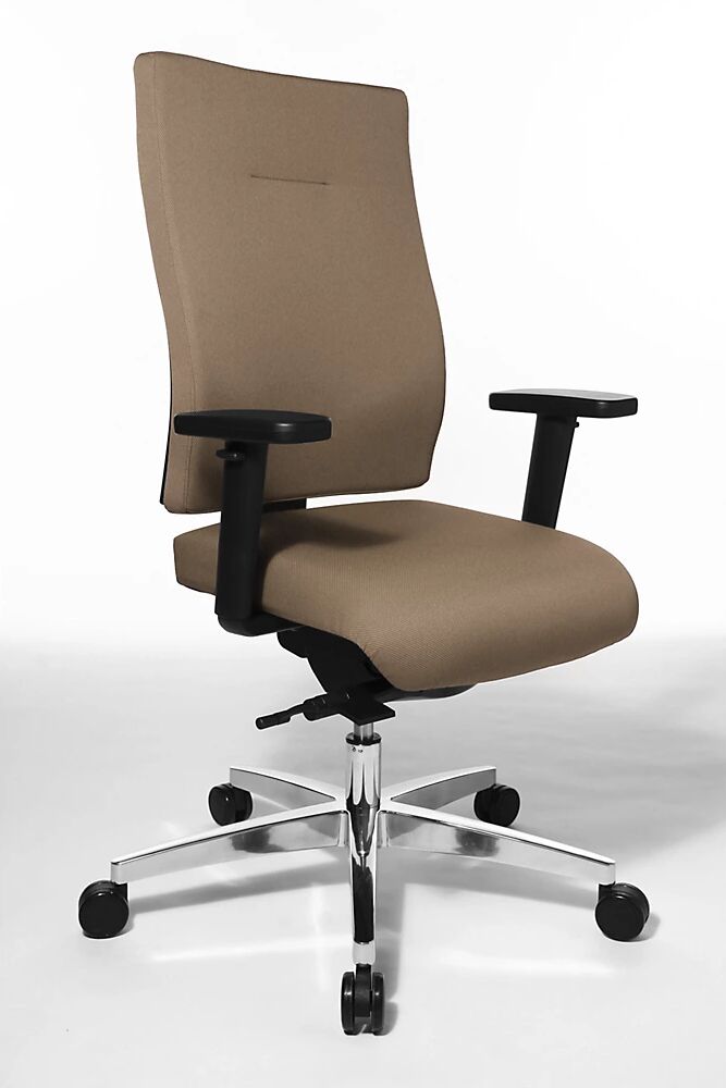 Topstar Bürodrehstuhl PROFI STAR 15 ergonomische Rückenlehne hellbraun