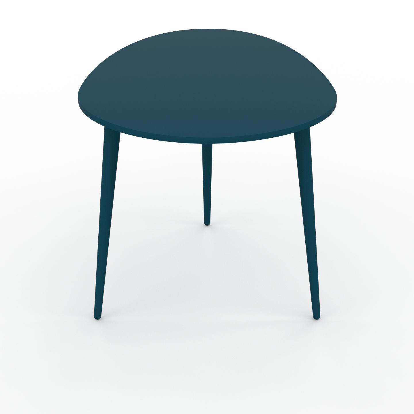 MYCS Couchtisch Blaugrün - Eleganter Sofatisch: Beste Qualität, einzigartiges Design - 67 x 50 x 50 cm, Konfigurator