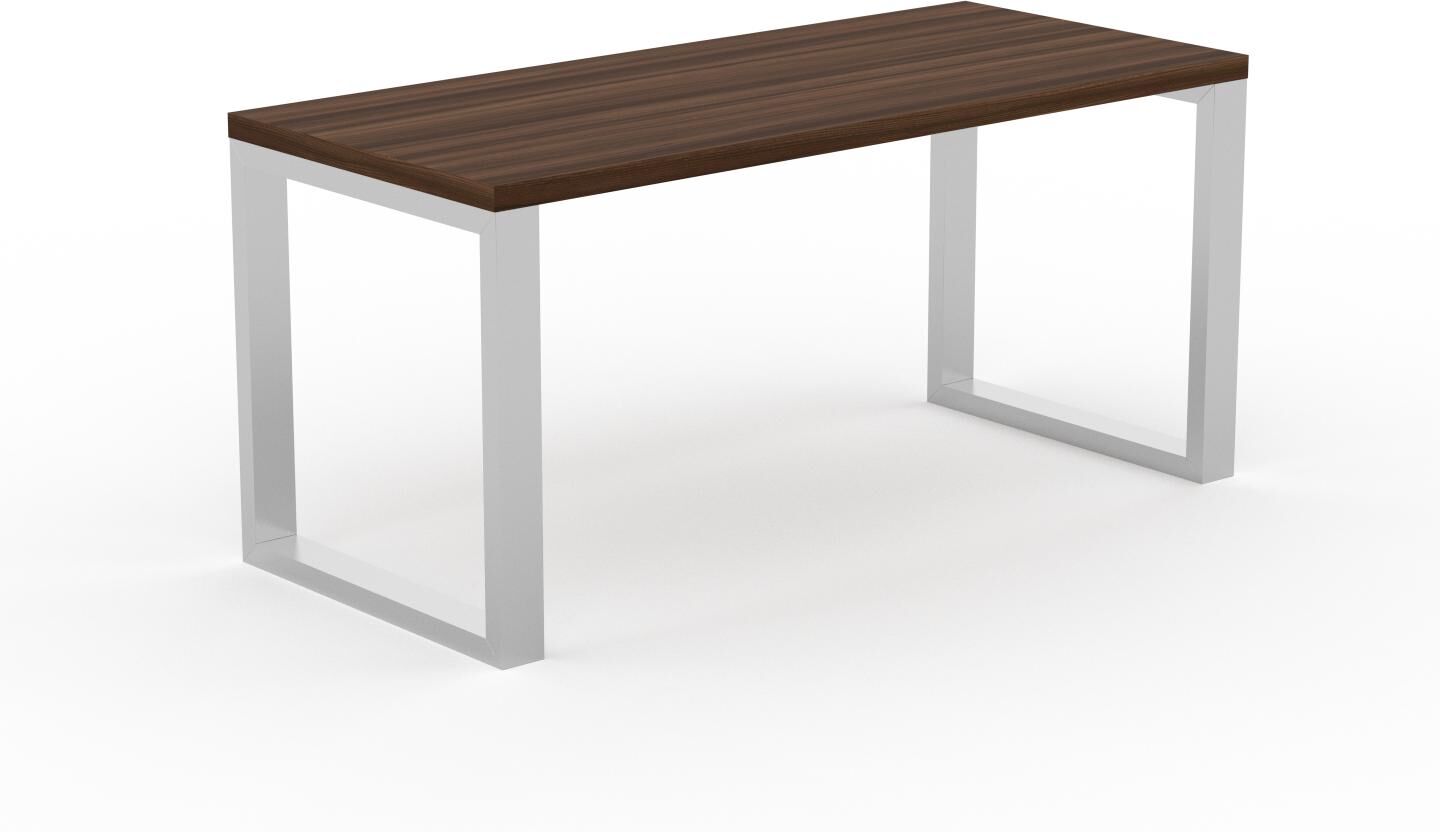 MYCS Designer Esstisch Massivholz Nussbaum, Holz - Individueller Designer-Massivholztisch: Einzigartiges Design - 160 x 75 x 70 cm, Modular