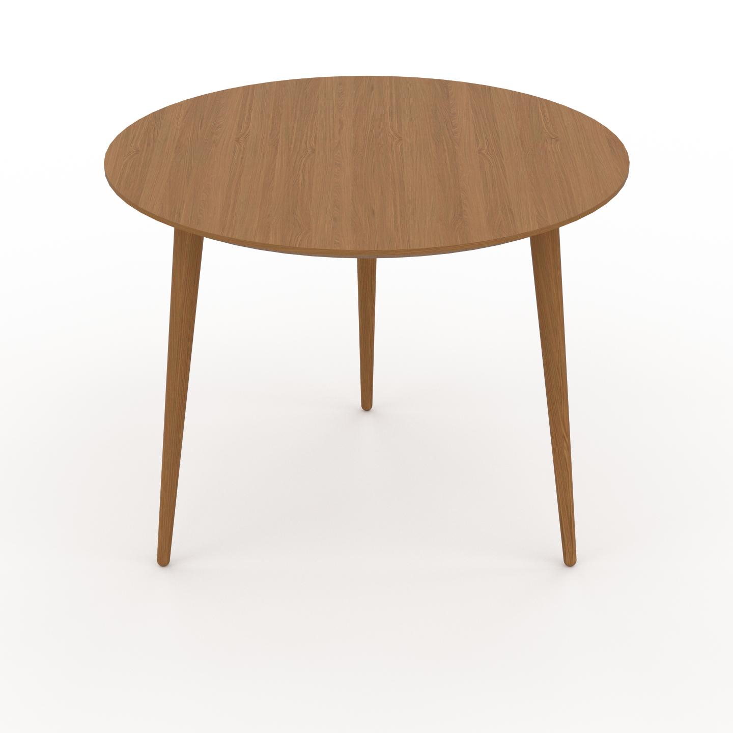 MYCS Couchtisch Eiche, Holz - Eleganter Sofatisch: Beste Qualität, einzigartiges Design - 60 x 47 x 60 cm, Konfigurator