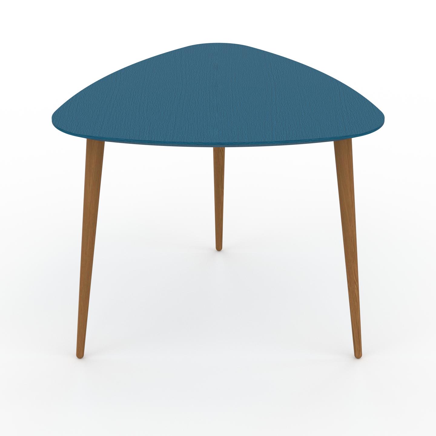 MYCS Couchtisch Blaugrün - Eleganter Sofatisch: Beste Qualität, einzigartiges Design - 59 x 50 x 61 cm, Konfigurator