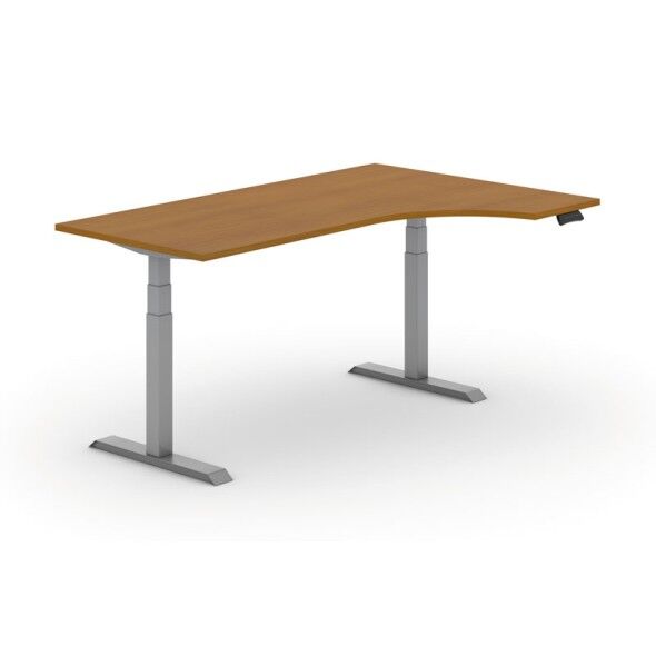 B2B Partner Výškově nastavitelný stůl primo adapt, elektrický, 1800x1200x625-1275