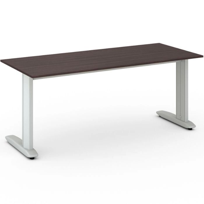B2B Partner Kancelářský psací stůl primo flexible 1800 x 800 mm, wenge