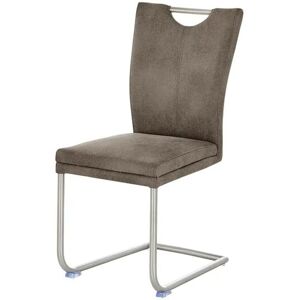 Höffner Polsterschwingstuhl  Top Chairs ¦ braun ¦ Maße (cm): B: 44 H: 94 T: 5