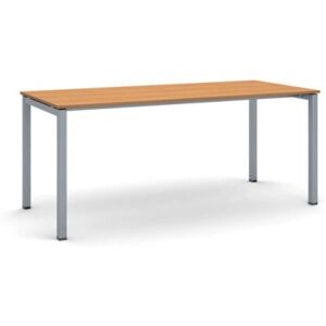 B2B Partner Besprechungstisch PRIMO SQUARE 1800 x 800 x 750 mm, Kirschbaum, graues Fußgestell