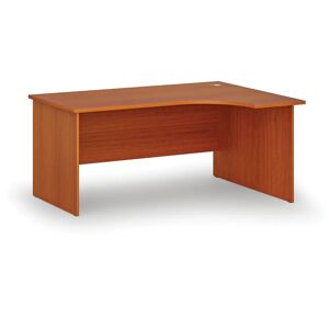 B2B Partner Büro-Eckschreibtisch PRIMO WOOD, 1600 x 1200 mm, rechts, Kirsche