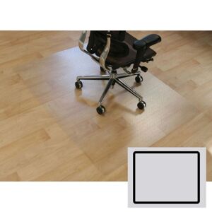 B2B Partner Bürostuhlunterlage für Hartböden - Polyethylen, rechteckig, 800 x 600 mm