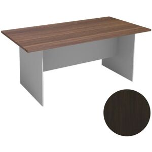 B2B Partner Konferenztisch, Besprechungstisch PRIMO FLEXI 1800 x 900 mm, grau/Wenge