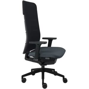 boho office Ergonomischer Bürostuhl AGILIS MATRIX 2.13 – Drehstuhl schwarz-anthrazit