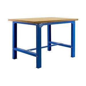 Proregal Werkbank Buffalo Wood   HxBxT 87x120x75cm   Traglast 600kg   Blau