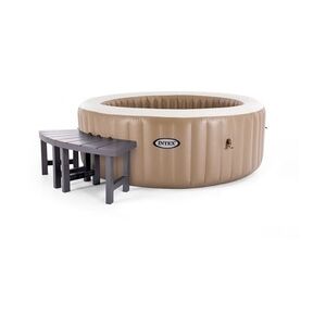 Intex Spa Beistelltisch 2 x 42 cm, dunkelbraun