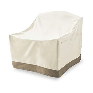 Lumaland Abdeckung für Patio Stühle - 84,9 x 66,8 x 88,9 cm - Beige