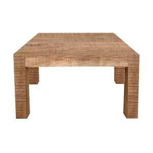 Möbilia Couchtisch 60 x 60 cm   Akazie-Holz   B 60 x T 60 x H 40 cm   natur   23020001   Serie COUCHTISCH