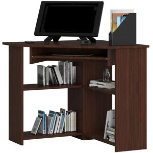 Akord - Schreibtisch l form   ecktisch   Eck Schreibtisch für Home Office   Einfache Montage   80x74x80 cm   Elegantes funktionales Design   16 mm