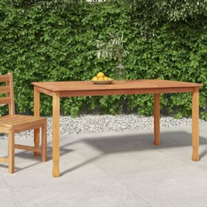 Garten-Esstisch,Gartentisch,Outdoor-Esstisch 150x90x75 cm Massivholz Teak AGHDE245442 Maisonchic