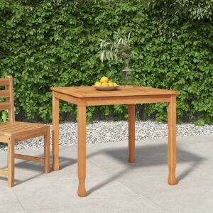 Garten-Esstisch,Gartentisch,Outdoor-Esstisch 85x85x75 cm Massivholz Teak AGHDE630221 Maisonchic