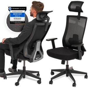 Valkenstol M3 Ergonomischer Bürostuhl 150 Kg – [Höhenverstellbare - Akzeptabel Schwarz Normal