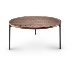 Eva Solo Savoye Couchtisch rund - oak smoked/black - Ø 90 cm - Höhe 42 cm