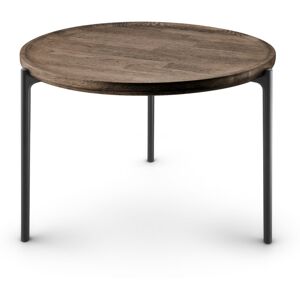 Eva Solo Savoye Couchtisch rund - oak smoked/laminwood - Ø 60 cm - Höhe 42 cm