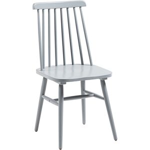 Kave Home Tressia Stühle 2er Set - grau - 2 Stück à 43x49x89 cm