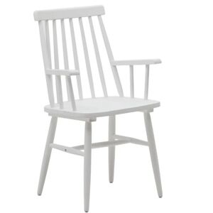 Kave Home Tressia Armlehnstühle 2er Set - weiß - 2 Stück à 53x51x87 cm