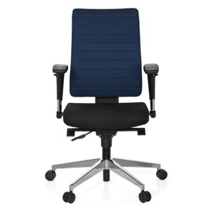 hjh OFFICE PRO-TEC 350 - Profi Bürostuhl Schwarz / Blau