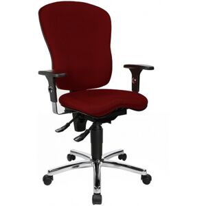 Topstar SITNESS PRO AL.P4 - Profi Bürostuhl Bordeaux