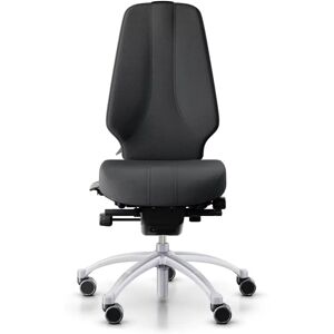 Ergonomischer Bürostuhl RH Logic 400 Elite 24/7, Stoff Dark Grey (Select SC60134), Nackenstütze Nein, Armstütze Nein, Fußkreuz Silber