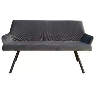 bene living Diningsofa Modena Grau Samt