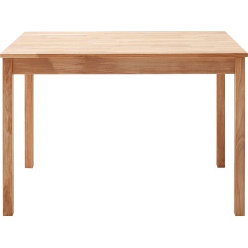 Mca Living Esstisch MCA LIVING „Alfons“ Tische Gr. B/H/T: 110 cm x 76 cm x 70 cm, braun (wildeiche, wildeiche, wildeiche) Esstisch Rechteckige Esstische Holz-Esstische Massivholztisch in Wildeiche geölt, belastbar bis 50 kg