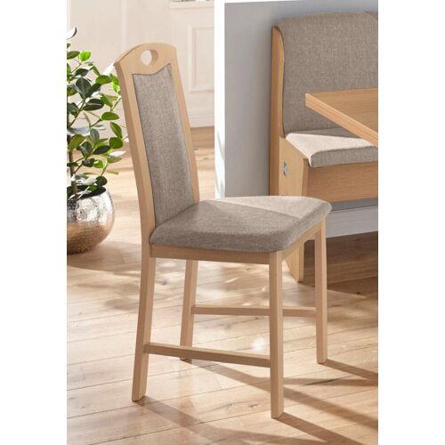 Inosign Stuhl INOSIGN „Paris Art“ Stühle beige (buche, creme) 4-Fuß-Stuhl Esszimmerstuhl Polsterstuhl Küchenstühle Stühle (2 Stück)