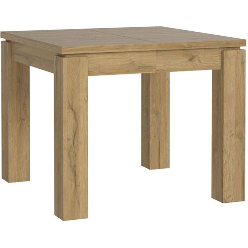 Newfurn Esstisch Alteiche Alteiche Ausziehbar Modern – 90×75,9×90,4 cm (BxHxT) – Tisch Eszimmertisch Küchentisch – [Omar.thirteen] Esszimmer Küche