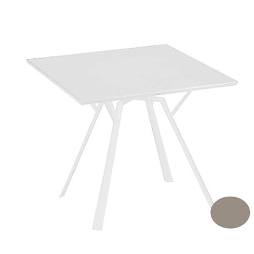 Fast - Radice Quadra Tisch Quadratisch - beige - 90 x 90 cm