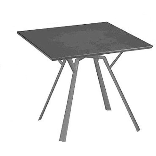 Fast - Radice Quadra Tisch Quadratisch - grau - 90 x 90 cm