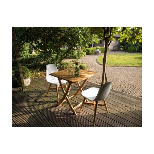 Exotan Klapptisch Folding – Teak Natur – 70 x 70 cm