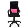 hjh OFFICE KIDDY PRO AL - Kinderdrehstuhl Schwarz / Rosa