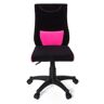 hjh OFFICE KIDDY PRO - Kinderdrehstuhl Schwarz / Rosa