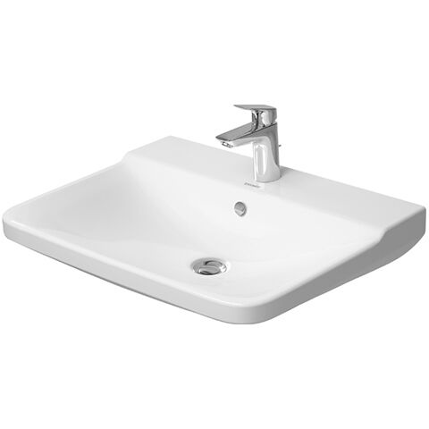 Duravit P3 Comforts Waschtisch 2331600030 60 x 47 cm, weiss, 3 Hahnlöcher und Überlauf