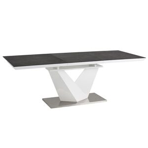 Modern spisebord 160x220 hvid
